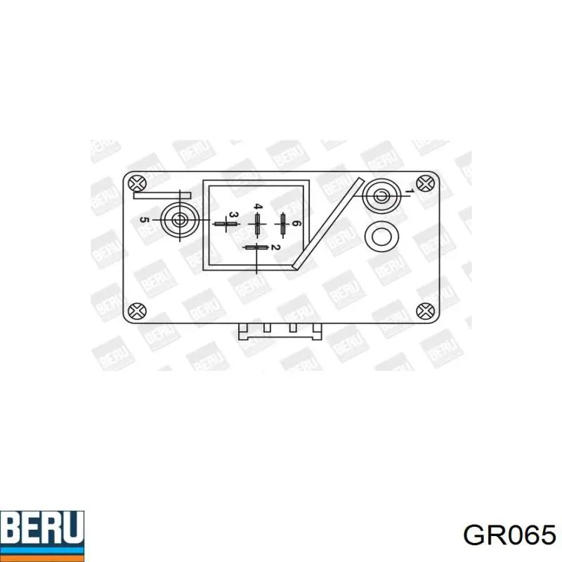 Реле свечей накаливания Beru GR065