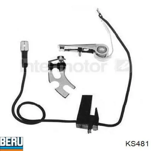 KS481 Beru Контактная группа распределителя зажигания
