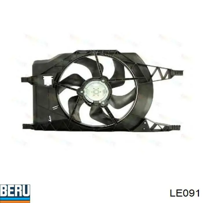  Ventilador elétrico de esfriamento montado (motor + roda de aletas) Renault Laguna I hatchback (B56, 556) (1993 - 2002) I