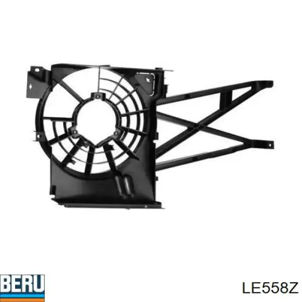 Диффузор радиатора кондиционера LE558Z BERU