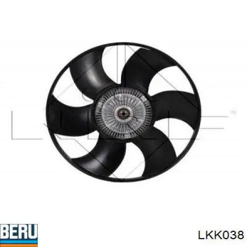 Вискомуфта вентилятора LKK038 Beru
