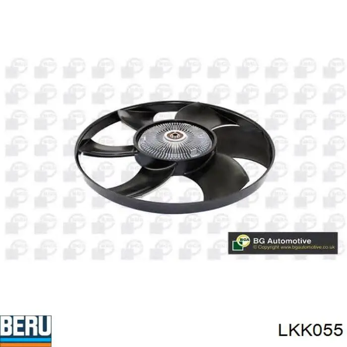 Вентилятор радиатора кондиционера LKK055 BERU