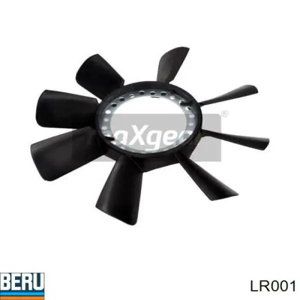 LR001 Beru вентилятор (крыльчатка радиатора охлаждения)