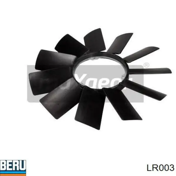 Вентилятор (крыльчатка) радиатора охлаждения BERU LR003