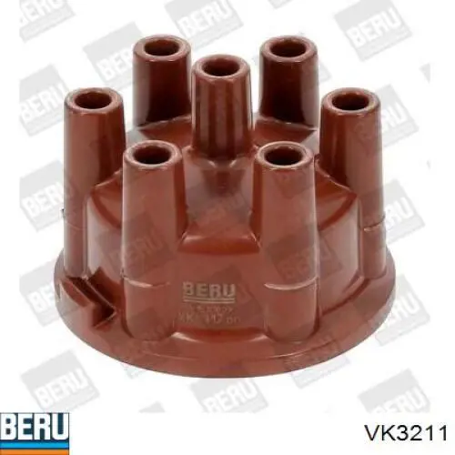 Крышка распределителя зажигания (трамблера) Beru VK3211 цена, от 10.55 USD