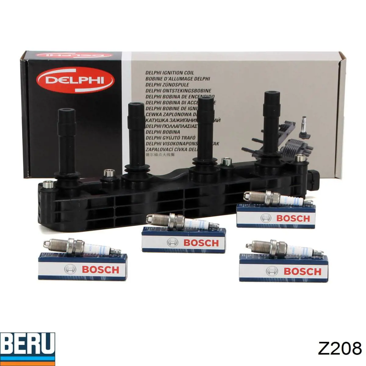Свеча зажигания Beru Z208 цена, от 2.67 USD