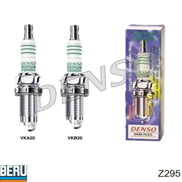Свечи зажигания Z295 Beru