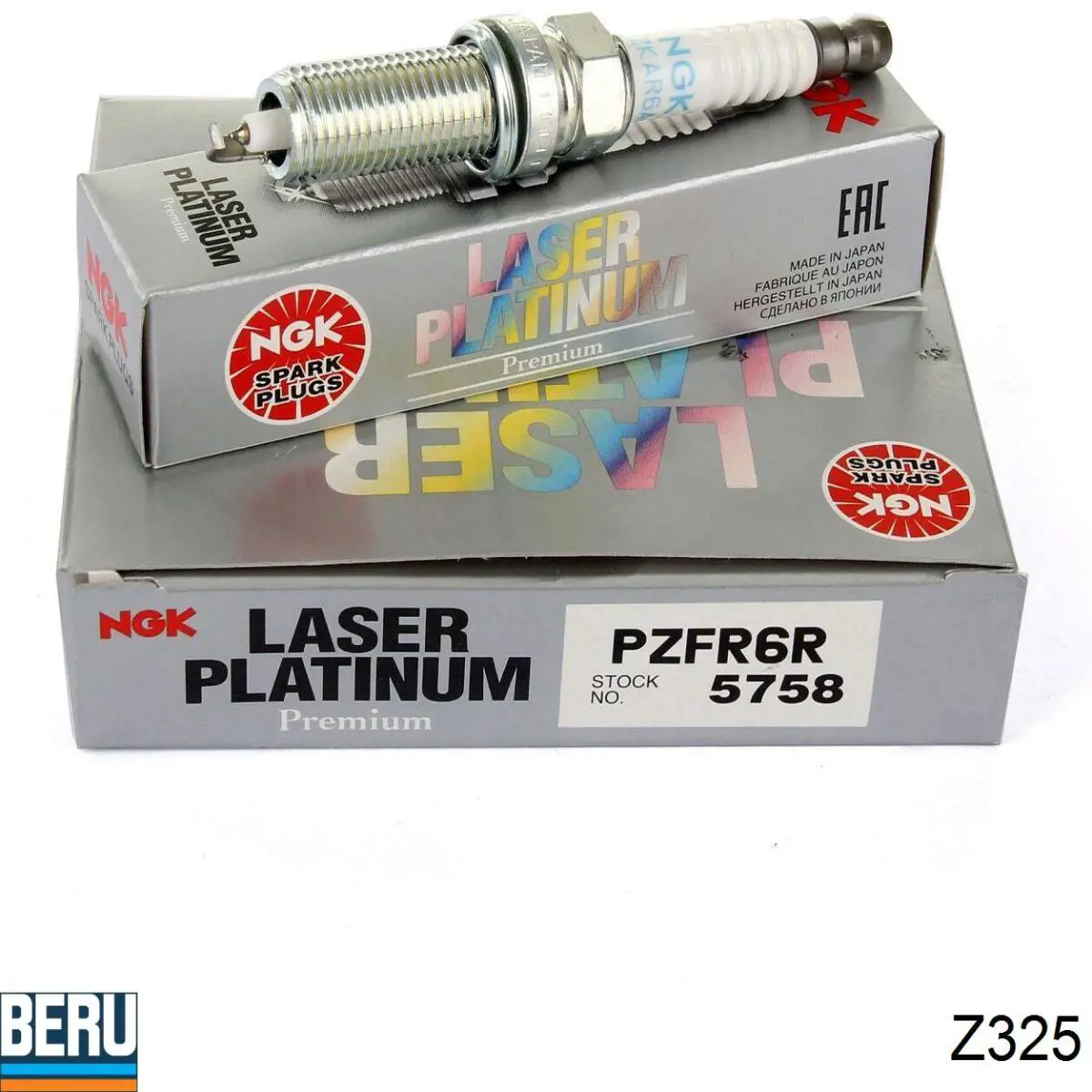 Свечи зажигания Z325 Beru