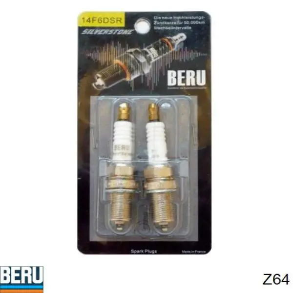 Купить Z64 Beru Свечи автомобильные