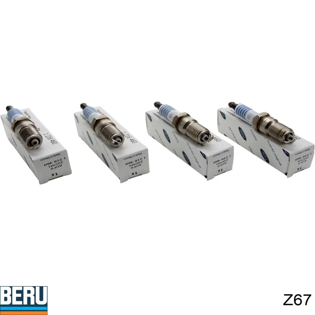 Свечи зажигания Z67 Beru