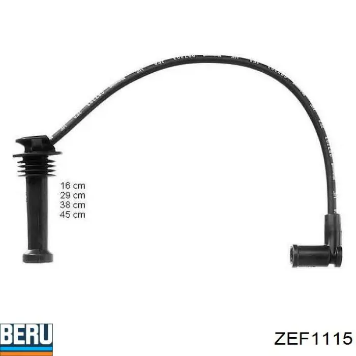 ZEF1115 Beru высоковольтные провода