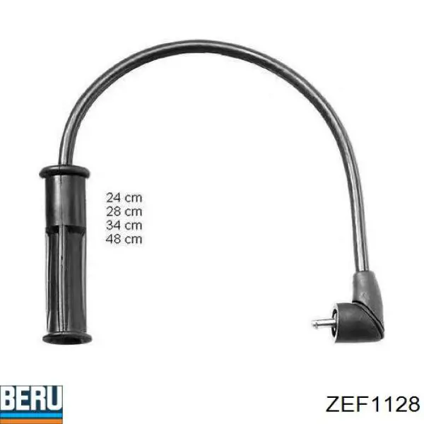 ZEF1128 Beru высоковольтные провода
