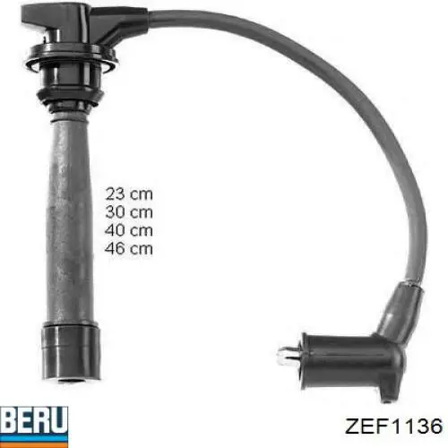 ZEF1136 Beru высоковольтные провода