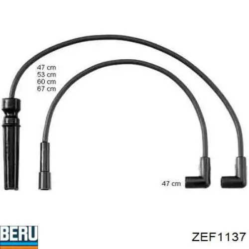 ZEF1137 Beru высоковольтные провода