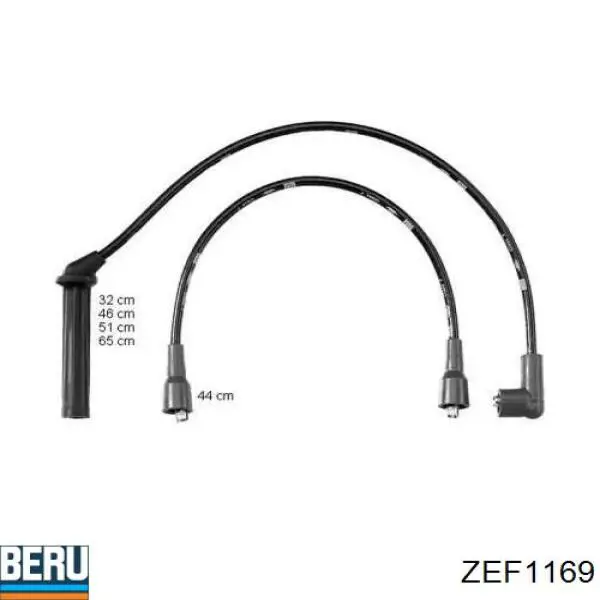 ZEF1169 Beru высоковольтные провода