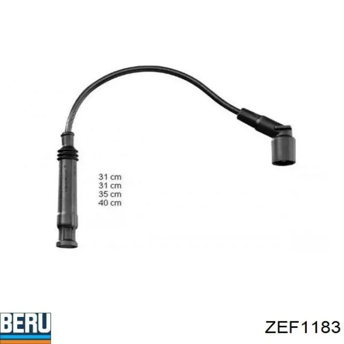 ZEF1183 Beru высоковольтные провода