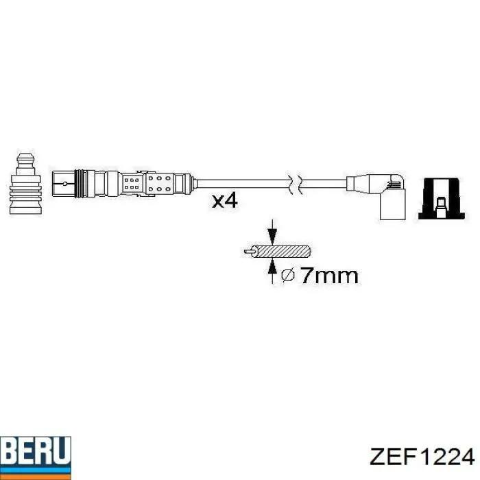Высоковольтные провода MSQ0111 Magneti Marelli