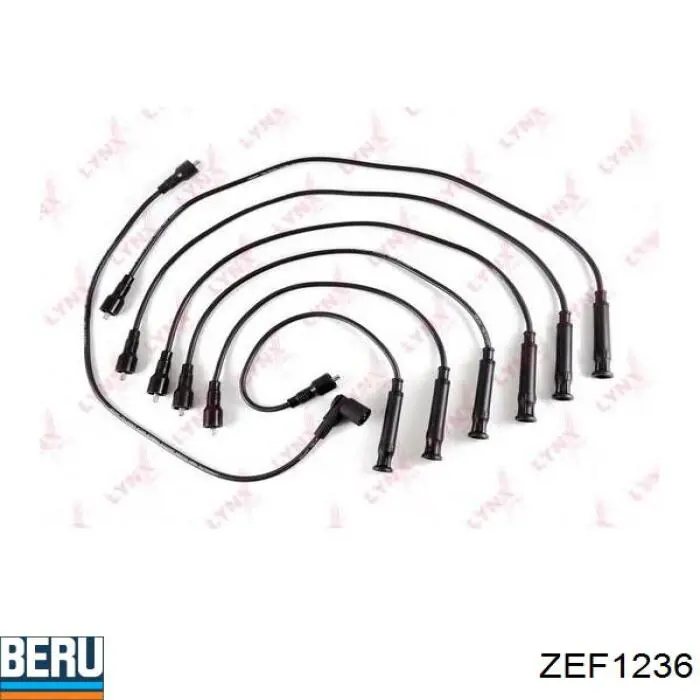 ZEF1236 Beru Провода высоковольтные