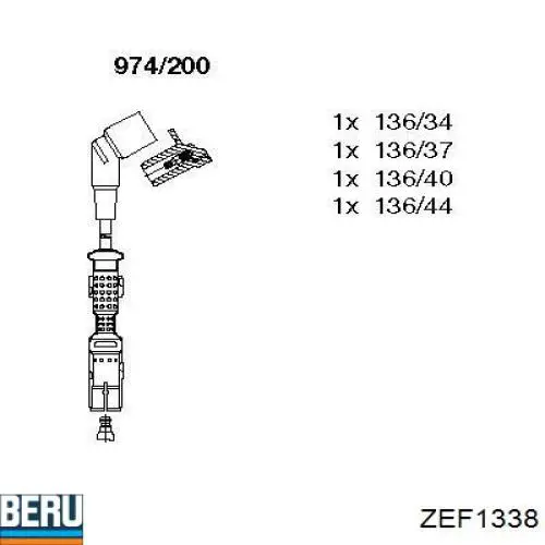 Высоковольтные провода ZEF1338 Beru