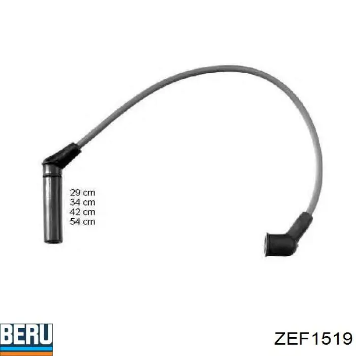 ZEF1519 Beru высоковольтные провода