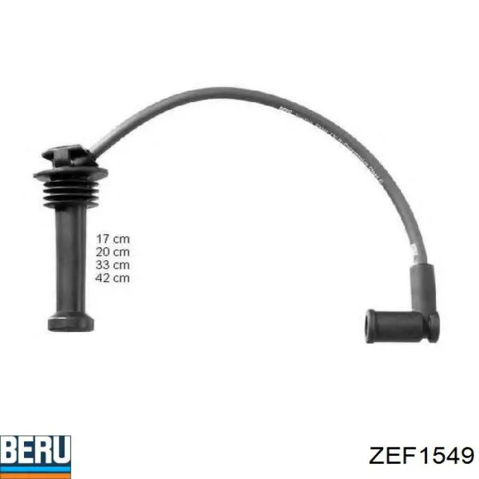 ZEF1549 Beru высоковольтные провода