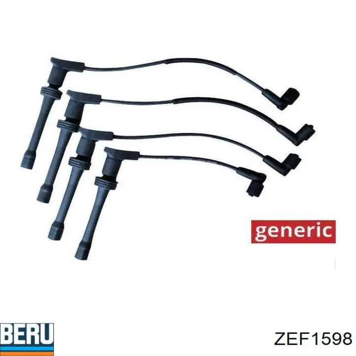 Высоковольтные провода ZEF1598 Beru