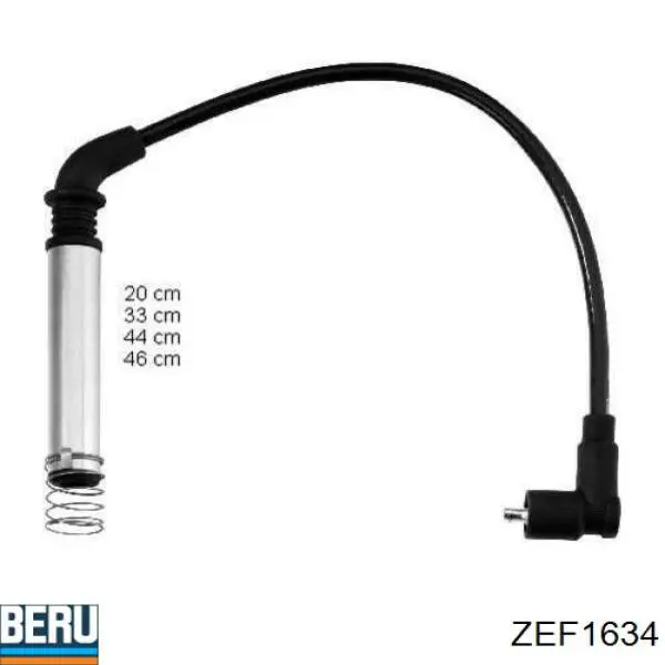 ZEF1634 Beru высоковольтные провода
