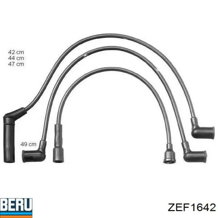 ZEF1642 Beru высоковольтные провода