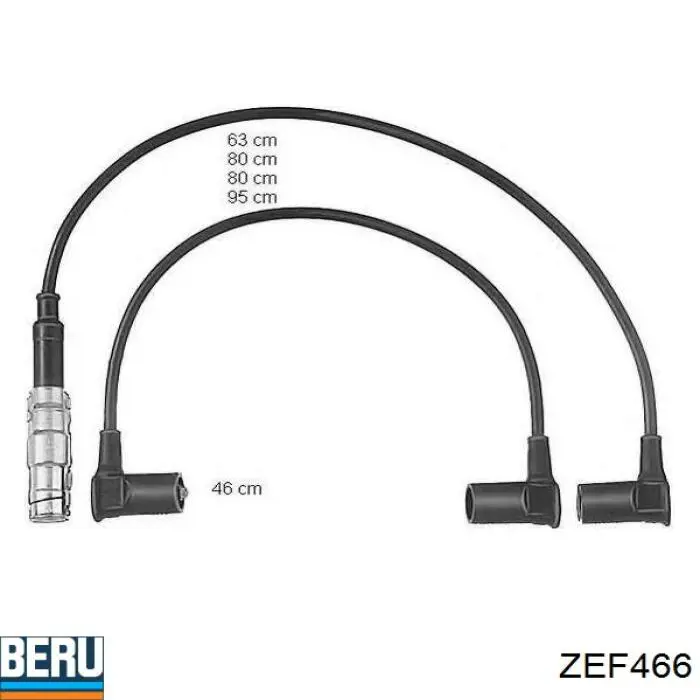 ZEF466 Beru высоковольтные провода