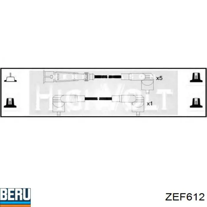 Бронепровода Beru ZEF612