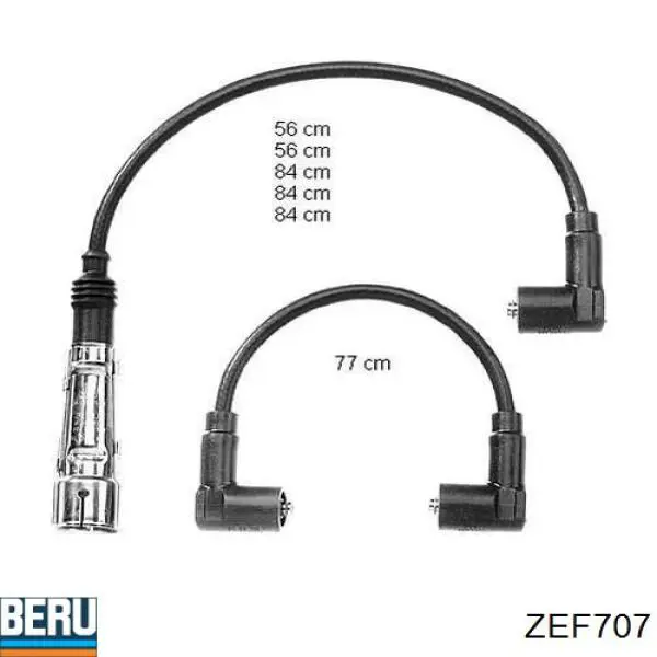 ZEF707 Beru высоковольтные провода