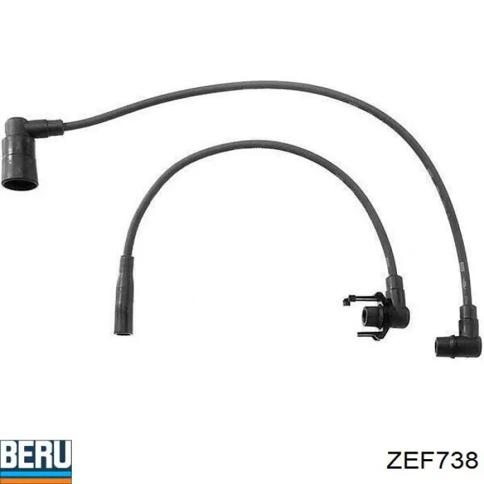 ZEF738 Beru высоковольтные провода