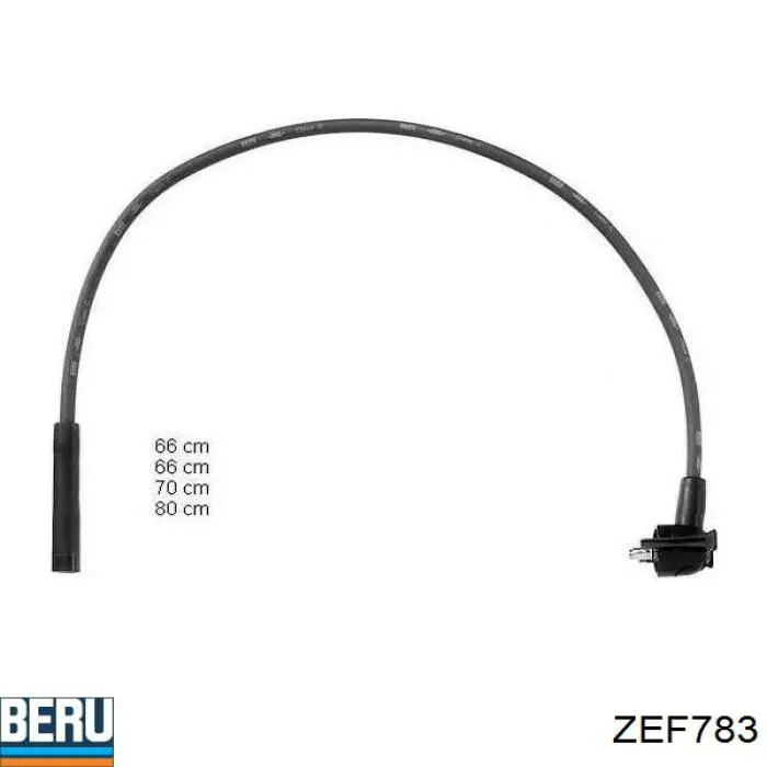 ZEF783 Beru высоковольтные провода