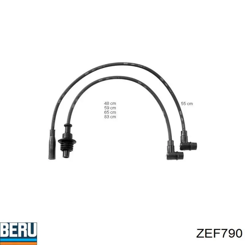 ZEF790 Beru высоковольтные провода