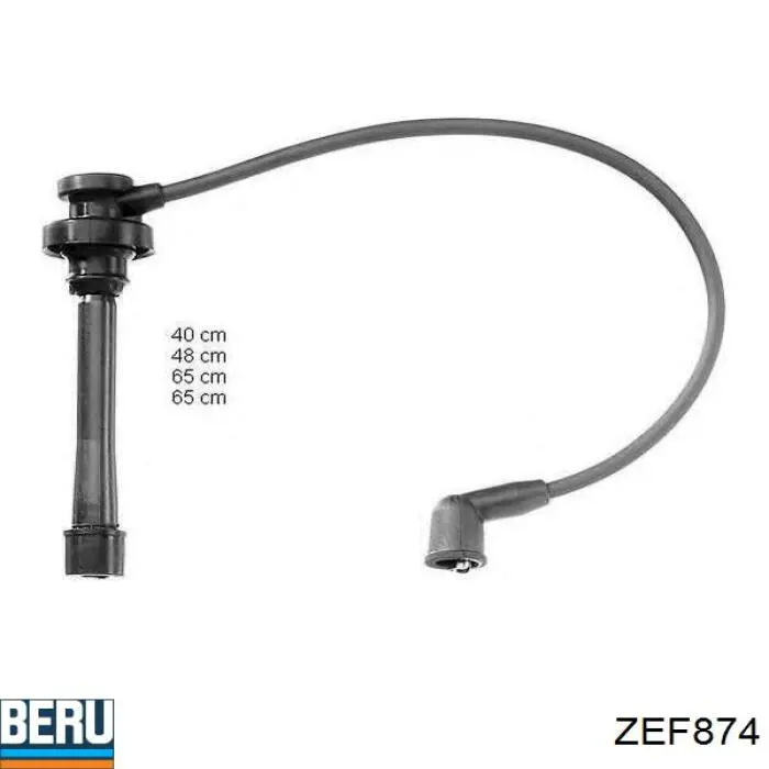 ZEF874 Beru высоковольтные провода