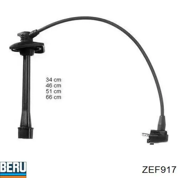 ZEF917 Beru высоковольтные провода