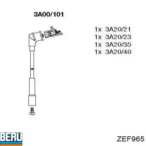 Высоковольтные провода ZEF965 Beru