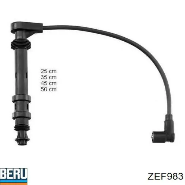 ZEF983 Beru высоковольтные провода