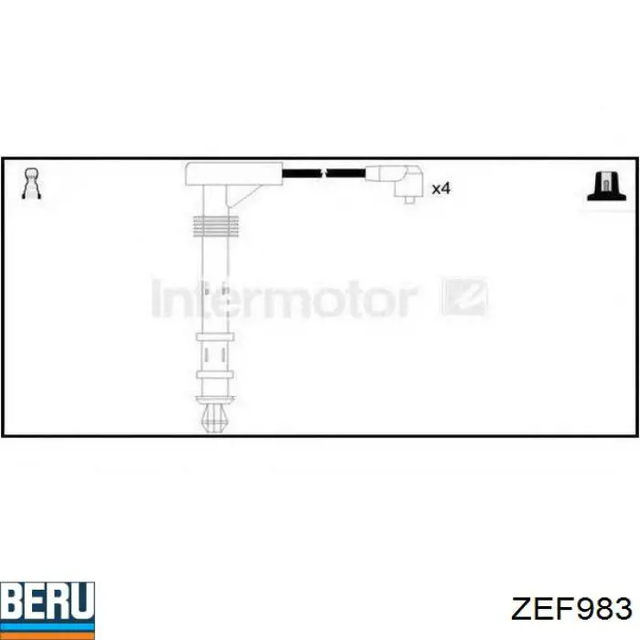 Высоковольтные провода MSQ0049 Magneti Marelli