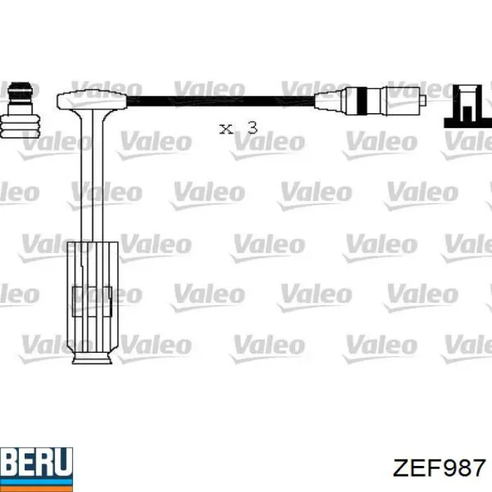 Провода зажигания Bectep ZEF987 цена, от 56.26 USD