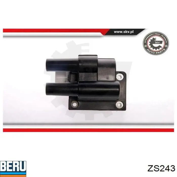 ZS243 Beru Катушка зажигания