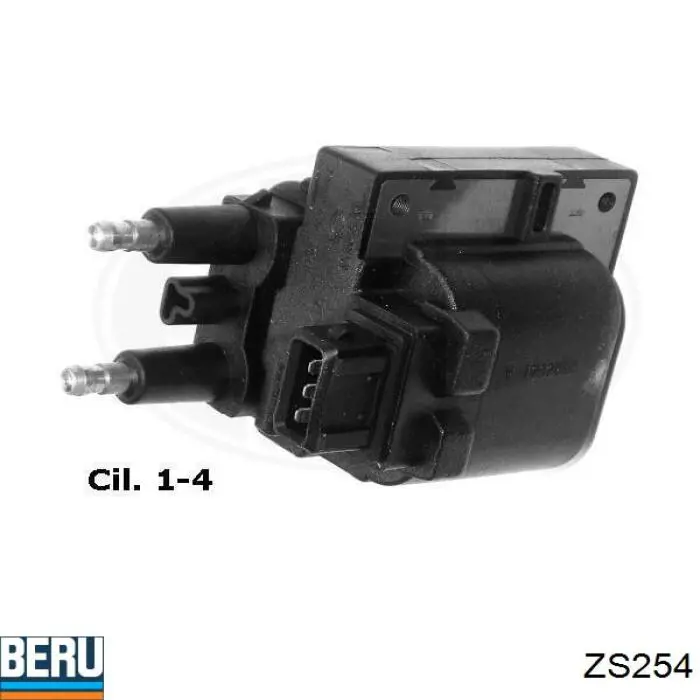 Модуль зажигания Beru ZS254 цена, от 23.57 USD