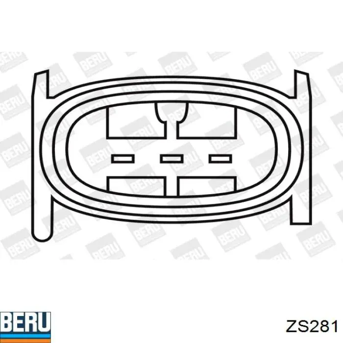 Купить ZS281 Beru Катушка зажигания