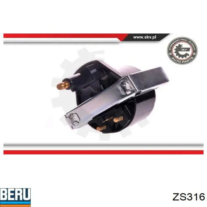 Модуль зажигания Beru ZS316 цена, от 21.18 USD