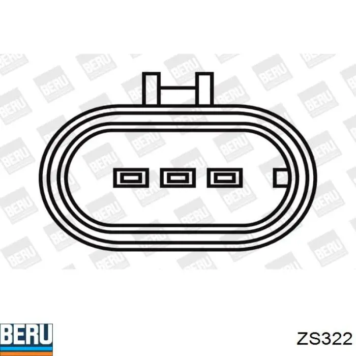 Катушка Beru ZS322