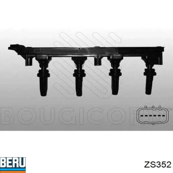 Катушка Beru ZS352