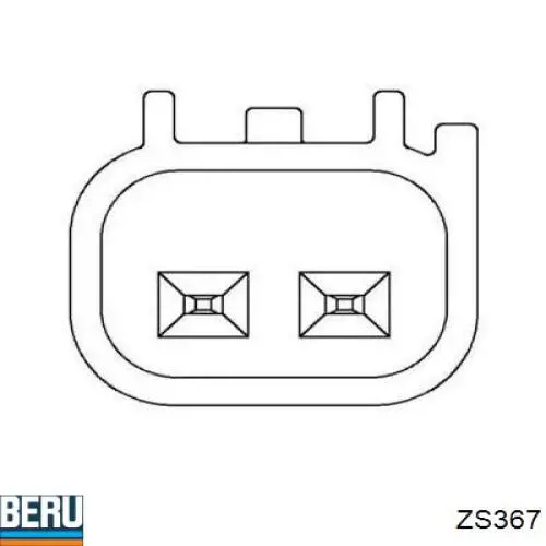 Катушка зажигания ZS367 Beru