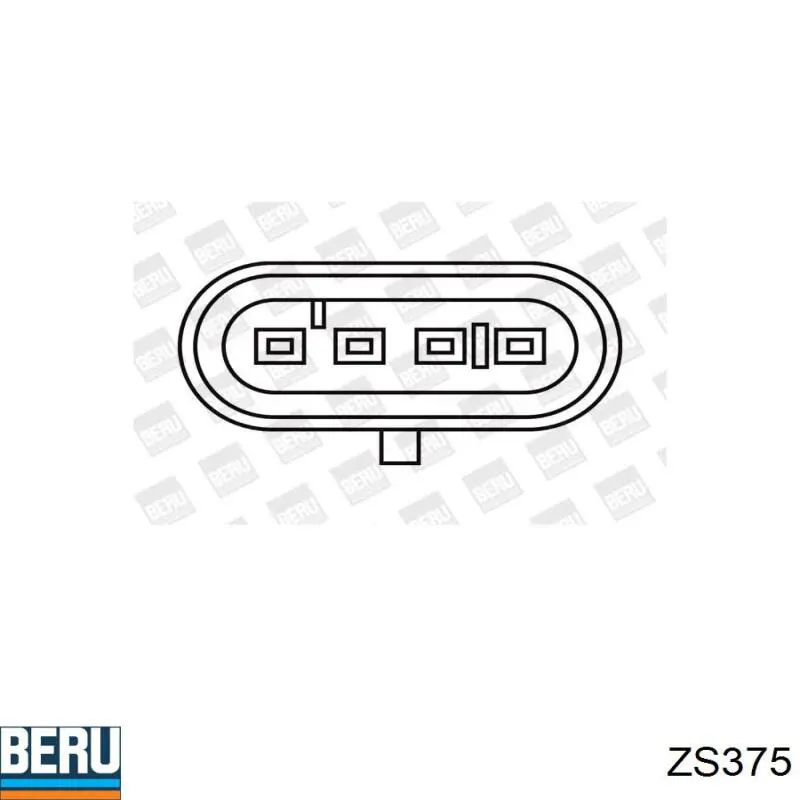 ZS375 Beru Катушка зажигания