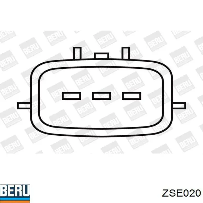 Катушка зажигания ZSE020 Beru