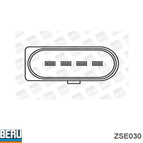 Катушка зажигания ZSE030 Beru